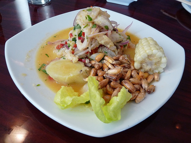 Cebiche de pescado Cebiche de pescado