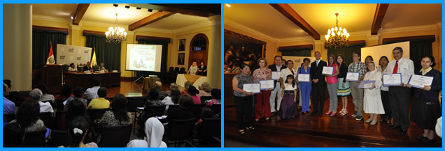 Premiación de concurso de Arreglos Navideños 2012 Premiación de concurso de Arreglos Navideños 2012