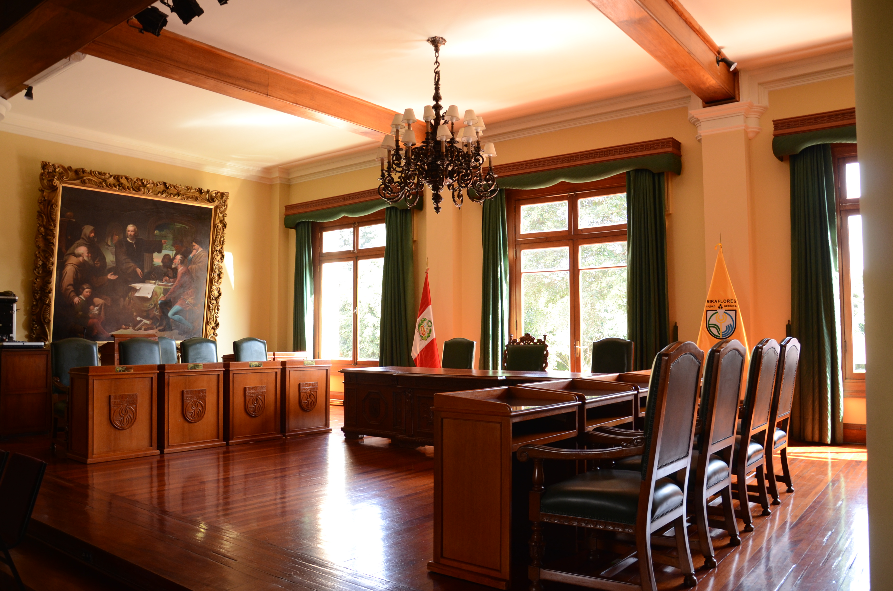 Salón de Actos del Palacio Municipal Salón de Actos del Palacio Municipal