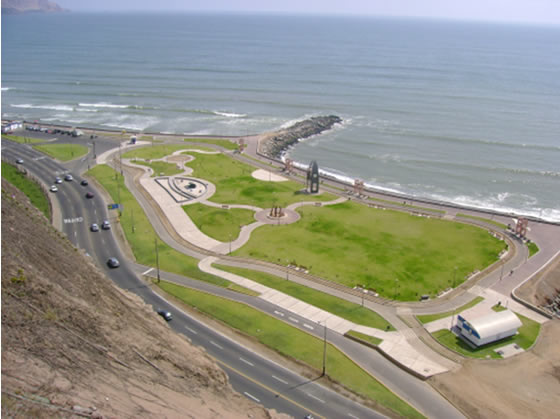Vista superior del parque en el mes de enero 2012 Vista superior del parque en el mes de enero 2012