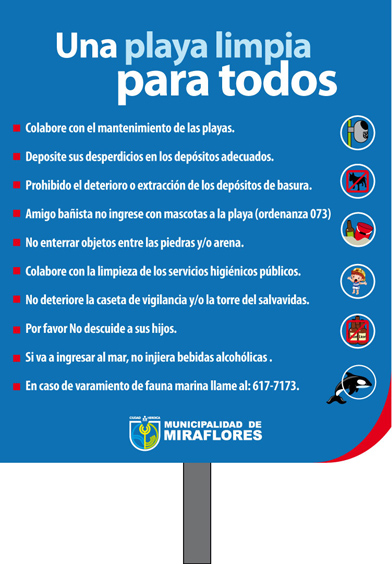 Playa limpia para todos Playa limpia para todos