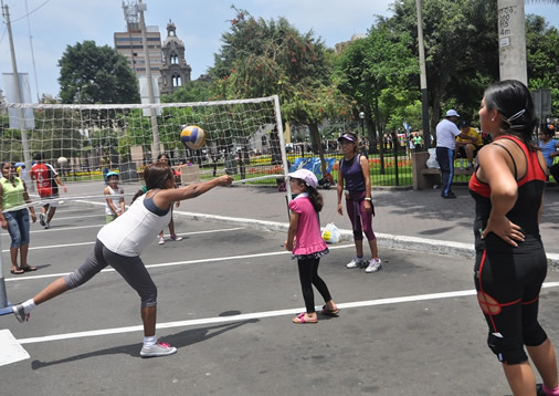 Voley para grandes y chicos. Voley para grandes y chicos.