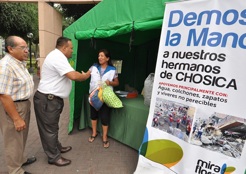 Campaña de apoyo a damnificados de Chosica Campaña de apoyo a damnificados de Chosica