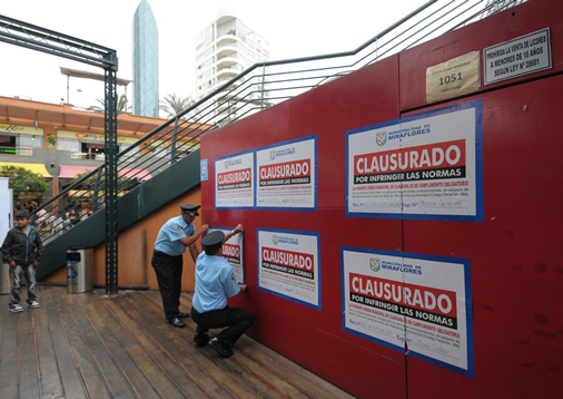 Propietarios tendrán que pagar una multa de 1,825 soles. Propietarios tendrán que pagar una multa de 1,825 soles.