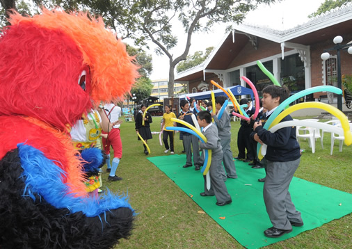 Escolares participaron en diversas actividades por Día del Medio Ambiente