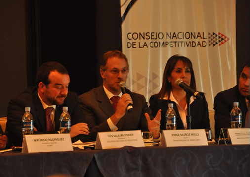 Alcalde Jorge Muñoz Wells participó en reunión de los integrantes del Consejo Nacional de Competitividad. Alcalde Jorge Muñoz Wells participó en reunión de los integrantes del Consejo Nacional de Competitividad.