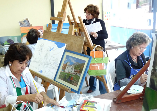 Integrantes del programa municipal del adulto mayor 