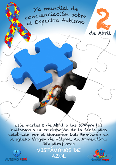 Afiche de Autismo Afiche de Autismo