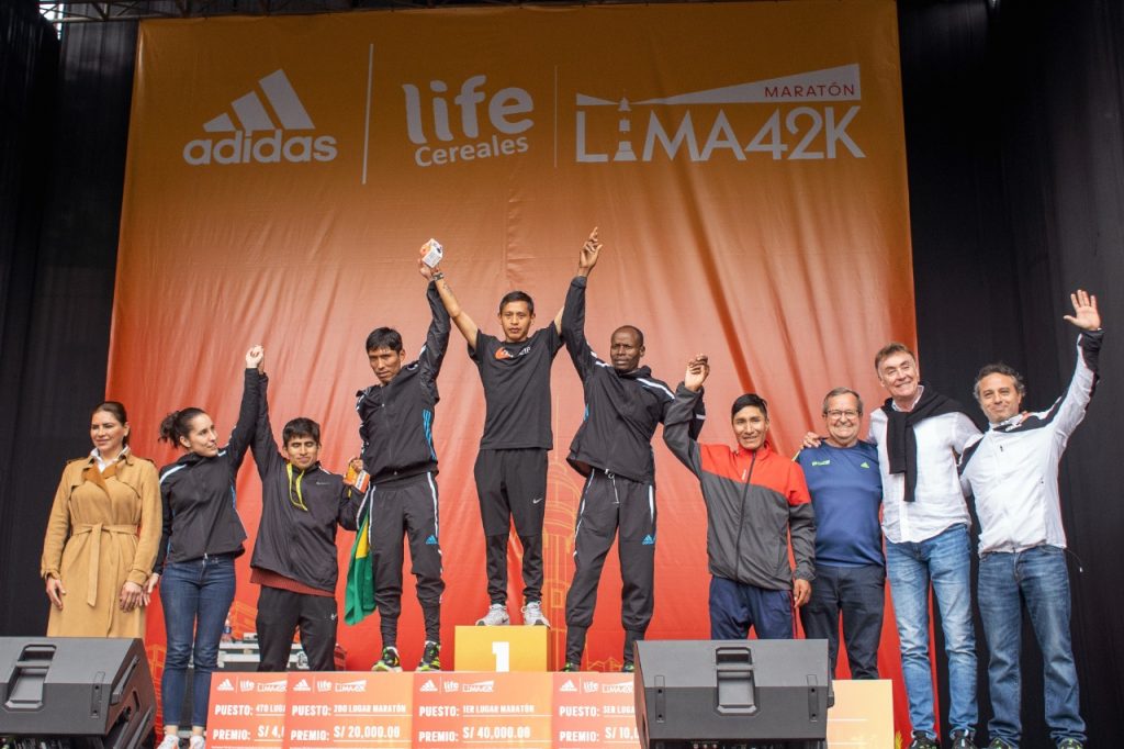 Atletas peruanos ganaron primeros puestos en maratón Adidas Life Lima 42K Municipalidad de MirafloresMunicipalidad de