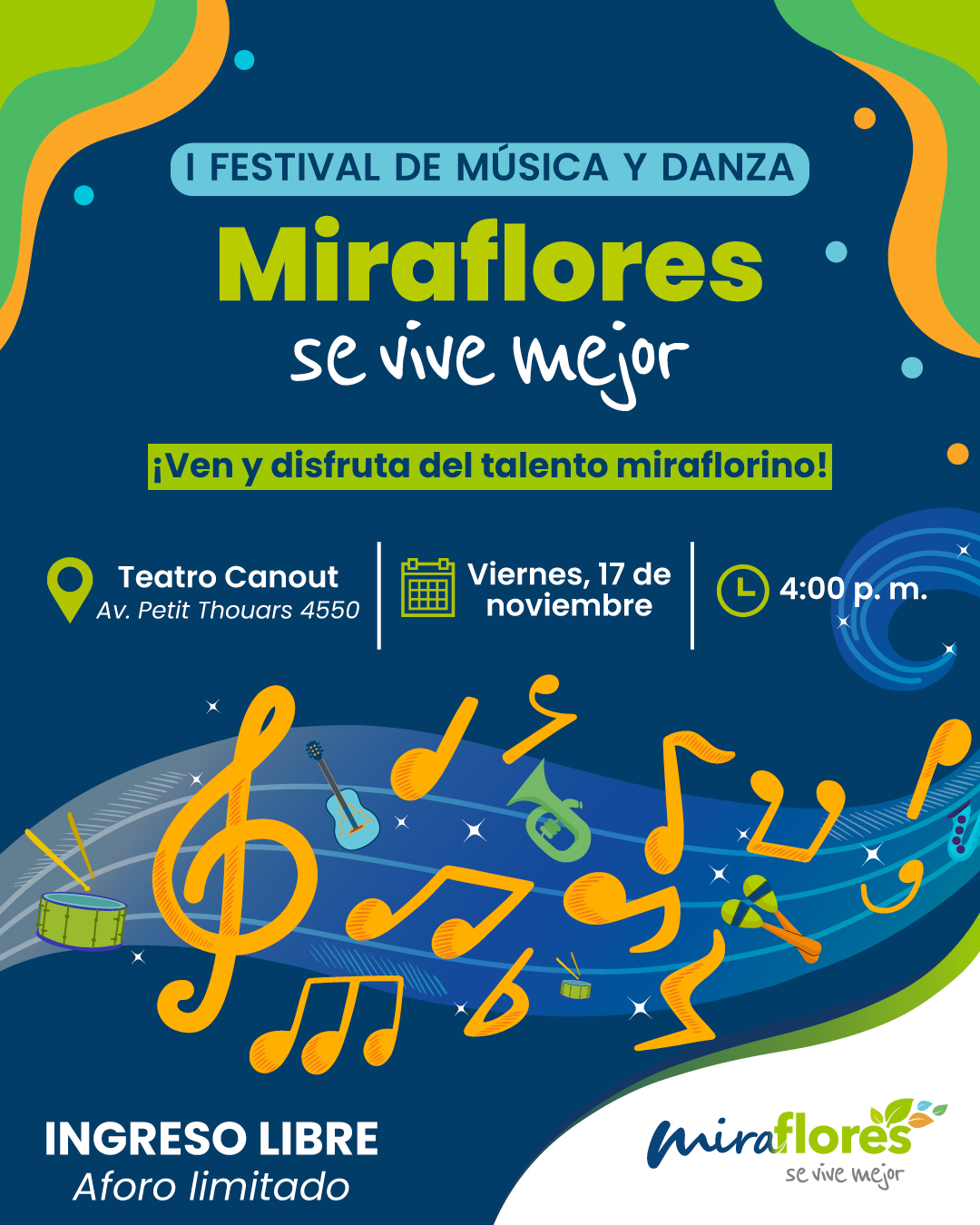 El talento miraflorino se luce en el primer festival de música y danza