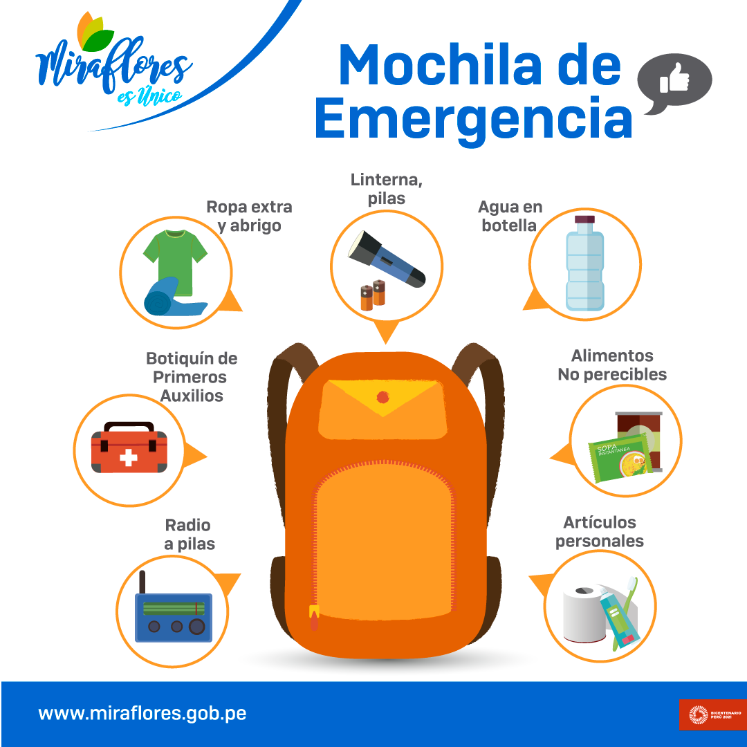 Mochila de emergencia