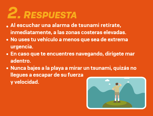 Que hacer en caso de tsunami